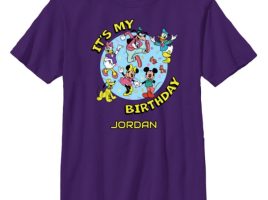 Mickey Mouse and Friends ”It’s My Birthday” Party Matching T-Shirt – Customized | Disney Store has hit the shelves for purchase