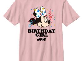Minnie Mouse ”Birthday Girl” T-Shirt – Customized | Disney Store is now out for purchase