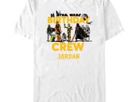 Star Wars ”Birthday Crew” Party Matching T-Shirt – Customized | Disney Store was released today