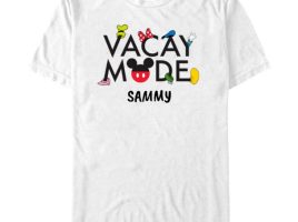 Mickey Mouse and Friends ”Vacay Mode” T-Shirt – Customized | Disney Store is now out