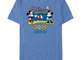 Mickey Mouse and Minnie Mouse “Family Trip 2025” Disney Cruise T-Shirt – Customized | Disney Store has hit the shelves for purchase