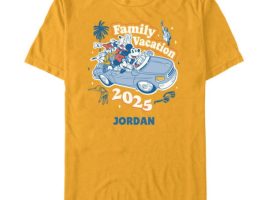 Mickey Mouse and Friends ”Family Vacation 2025” T-Shirt – Customized | Disney Store available online for purchase