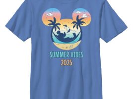 Mickey Mouse Icon ”Summer Vibes” T-Shirt – Customized | Disney Store is available online for purchase