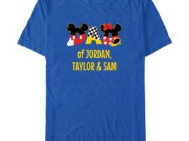 Mickey and Minnie Mouse ”Dad” Father’s Day T-Shirt – Customized | Disney Store is available online