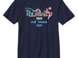 Stitch, Angel and Scrump ”Disney 2025” Logo Matching T-Shirt – Lilo & Stitch – Customized | Disney Store here now