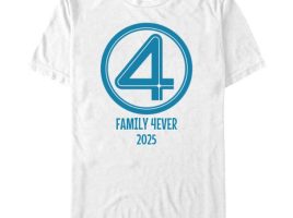 Marvel The Fantastic Four: First Steps Super Hero ”4” Icon T-Shirt – Customized | Disney Store now available for purchase