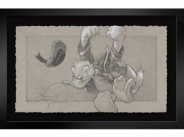 Donald Duck ”We Can’t Lose!” Framed Print by Heather Edwards – Signed Limited Edition – Buy It Today!