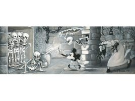 Mickey Mouse ”The Mad Doctor’s Great Experiment” Canvas Artwork by Michelle St.Laurent – Limited Edition is now available