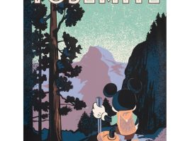 Mickey Mouse ”Yosemite” Canvas Artwork by Bret Iwan – Limited Edition now available