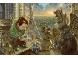 The Hunchback of Notre Dame ”God Help the Outcasts” Gallery Wrapped Canvas by Heather Edwards – Signed Limited Edition – Buy It Today!