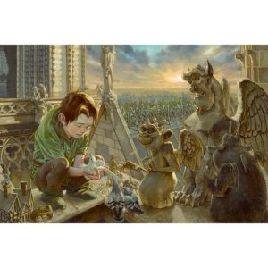 The Hunchback of Notre Dame ''God Help the Outcasts'' Gallery Wrapped Canvas by Heather Edwards - Signed Limited Edition