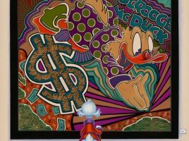 Scrooge McDuck ”The Art Investment” Gallery Wrapped Canvas by Denyse Klette – Limited Edition is available online