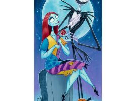 The Nightmare Before Christmas ”Stitched Together” Gallery Wrapped Canvas by Tim Rogerson – Limited Edition released today