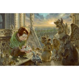 The Hunchback of Notre Dame ''God Help the Outcasts'' Gallery Wrapped Canvas by Heather Edwards - Limited Edition