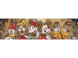 Mickey Mouse and Friends ”Time for Friends” Gallery Wrapped Canvas by ARCY – Limited Edition is now out