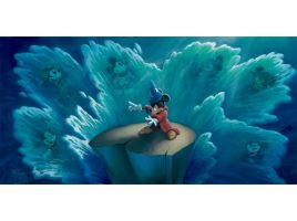 Mickey Mouse ”Tides of Time” Gallery Wrapped Canvas by Rob Kaz – Limited Edition is now available