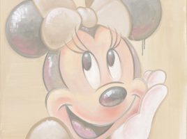 Minnie Mouse ”Take a Bow” Gallery Wrapped Canvas by Dom Corona – Limited Edition is here now