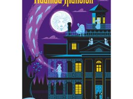 The Haunted Mansion ”Disneyland’s Haunted Mansion” Gallery Wrapped Canvas by Eric Tan – Limited Edition has hit the shelves for purchase