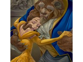 Beauty and the Beast ”Falling in Love” Gallery Wrapped Canvas by Jared Franco – Limited Edition now out for purchase