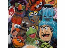 The Muppets ”The Muppet Show” Gallery Wrapped Canvas by Stephen Fishwick – Limited Edition can now be purchased online