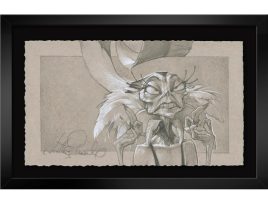Yzma ”Cruel Irony” Framed Print by Heather Edwards – The Emperor’s New Groove – Signed Limited Edition here now