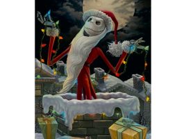 Jack Skellington ”Christmas Jack” Gallery Wrapped Canvas by Jared Franco – The Nightmare Before Christmas – Limited Edition is now available online Jack Skellington ”Christmas Jack” Gallery Wrapped Canvas by Jared Franco – The Nightmare Before Christmas – Limited Edition is now available online