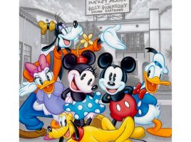 Mickey Mouse and Friends ”Hyperion Studio” Gallery Wrapped Canvas by Tim Rogerson – Limited Edition is available online for purchase