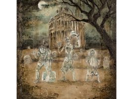 Hitchhiking Ghosts ”Traveling by Moonlight” Gallery Wrapped Canvas by Trevor Mezak – Limited Edition is now out for purchase