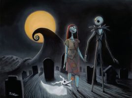 The Nightmare Before Christmas ”Forevermore” Gallery Wrapped Canvas by Rob Kaz – Limited Edition has hit the shelves for purchase