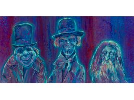 Hitchhiking Ghosts ”Uninvited Guests” Gallery Wrapped Canvas by James Crouch – Signed Limited Edition available online for purchase