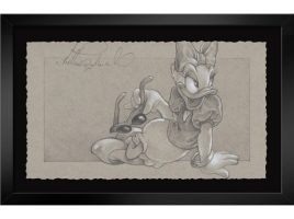 Daisy Duck ”Not Gonna Stop Me” Framed Print by Heather Edwards – Signed Limited Edition is now available online