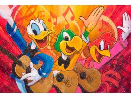 The Three Caballeros ”Three Caballeros” Gallery Wrapped Canvas by Stephen Fishwick – Limited Edition now available