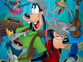 A Goofy Movie ”Possum Posse” Gallery Wrapped Canvas by Tim Rogerson – Limited Edition – Buy Online Now