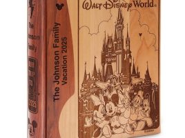 Walt Disney World 2025 Photo Album by Arribas – Personalized now out for purchase