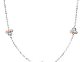 Minnie Mouse Icon Necklace by CRISLU is available online for purchase