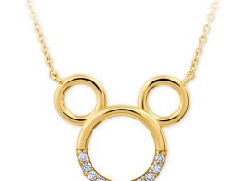 Mickey Mouse Icon Necklace by CRISLU released today