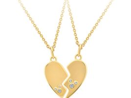 Mickey Mouse Icon Friendship Necklace Set by CRISLU is now available online