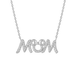 Minnie Mouse ”Mom” Necklace by Rebecca Hook has hit the shelves for purchase
