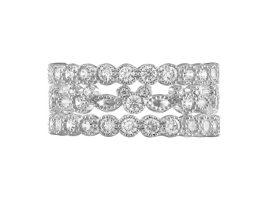 Mickey Mouse Icon Three Band Ring by Rebecca Hook is available online for purchase