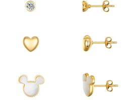 Mickey Mouse Stud Earring Set is now available for purchase