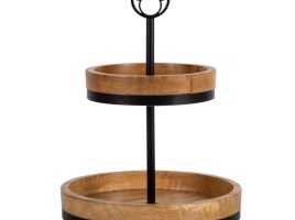 Mickey Mouse Icon Tiered Serving Tray is now out for purchase