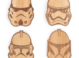 Star Wars Coasters with Bottle Openers Set now available for purchase