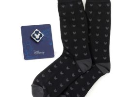 Mickey Mouse Icon Socks and Lapel Pin Gift Set is here now