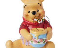 Winnie the Pooh with Honey Pot Figure by Jim Shore now available