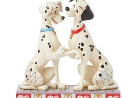 Pongo and Perdita ”101 Ways to Love You” Figure by Jim Shore – 101 Dalmatians is now available for purchase