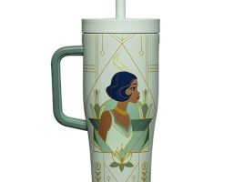 Tiana Stainless Steel Cruiser Cup with Straw by Corkcicle – Disney Princess released today