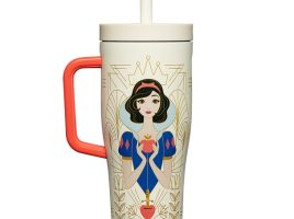 Snow White Stainless Steel Cruiser Cup with Straw by Corkcicle – Disney Princess now available