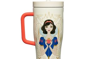 Snow White Stainless Steel Cruiser Cup with Straw by Corkcicle – Disney Princess now available