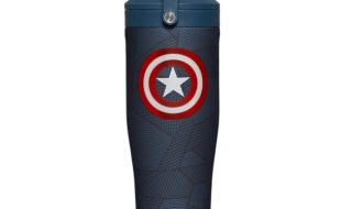 Captain America Stainless Steel Protein Shaker by Corkcicle is now available online