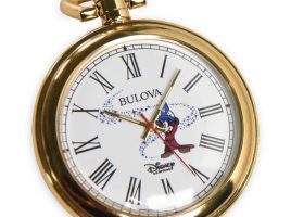 Sorcerer Mickey Mouse Pocket Watch by Bulova – Fantasia – Exclusive has hit the shelves